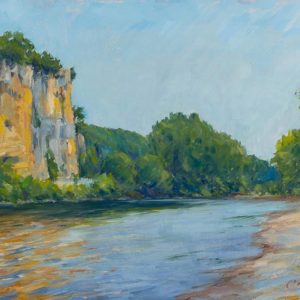 Cliffs on the Dordogne - Virac