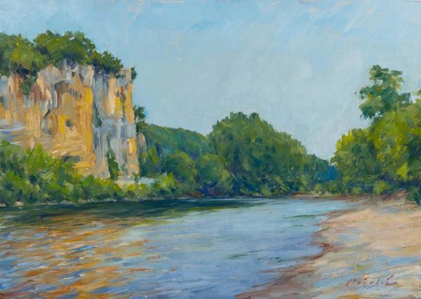 Cliffs on the Dordogne - Virac