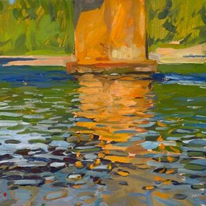 Marc-Dalessio---Reflections,-Pinsac---20-x-30-cm-huile-sur-bois-2000