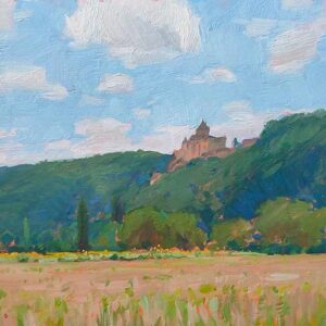 Château de Castelnaud depuis la plaine