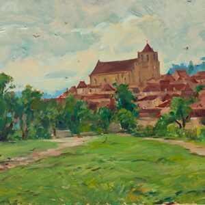 Swallows hunting St Cyprien